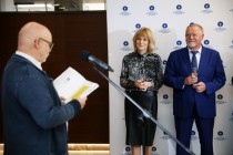 Pożegnanie p. Kanclerz Justyny Morzy  [fot. Andrzej Romański]